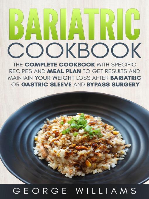 Title details for Bariatric Cookbook by George Williams - Wait list